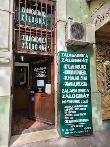 Zalagaonica Senta — pozajmice uz zalog, Glavna 18