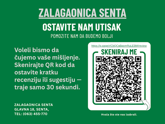 Zalagaonica Senta — poslovnica · Glavna 18 (foto 3)